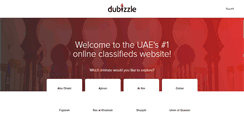 Desktop Screenshot of dubizzle.com