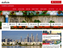 Tablet Screenshot of blog.dubizzle.com